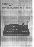 Thorens TD-126-Mk-III-Service-Manual 
